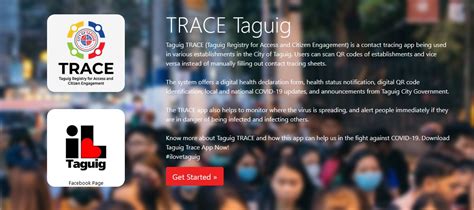 trace app taguig.